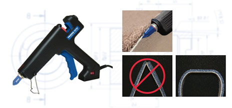 Traxx Corporations Seam Sealing Products. Everything you need for sealing edges or welding seams carpets.