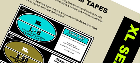 XL™ Tape Products, other quality carpet seam tapes Traxx Corporation represents. Ask us for more information. 