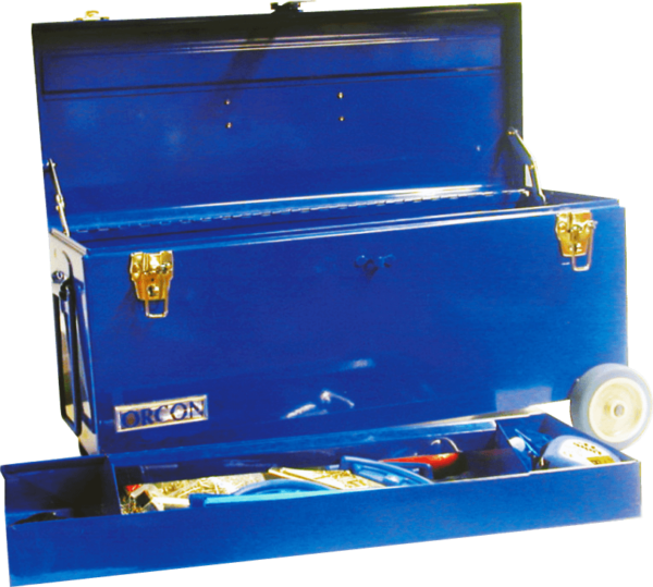 Tool Box with Wheels and Seaming Tray