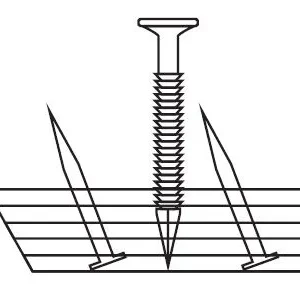 Maxximus™ 1" Wide 3/4" x 13ga (RS Wood Nail)