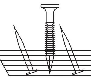 Maxximus™ 1" Dual Purpose 11/16" x 12ga (Concrete RS Nail)