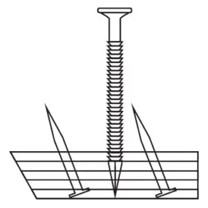 Maxximus™ 1¼" Tri-Tack - 1" x 13ga (RS Wood Nail)