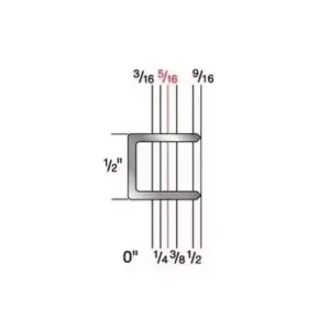 Duo-Fast® 5/16" Divergent Point