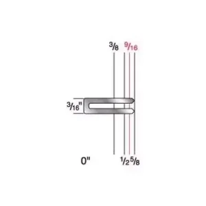 Duo-Fast® 9/16" Gold Crown Divergent Point