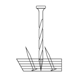7/8" Wide - Elasticel 1¼" x 12ga (Spiral Nail)