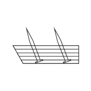 Maxximus™ 7/8" Wide Standard (No Anchor Nail)