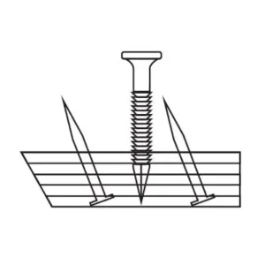 Maxximus™ 1" Dual Purpose 11/16" x 12ga (Concrete RS Nail)