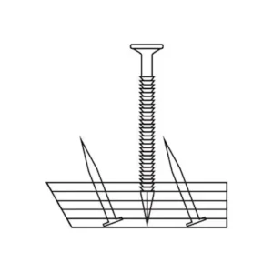 Maxximus™ 1¼" Tri-Tack - 1" x 13ga (RS Wood Nail)