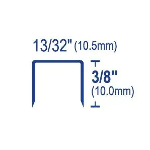 A11-10D - Divergent Point Staples