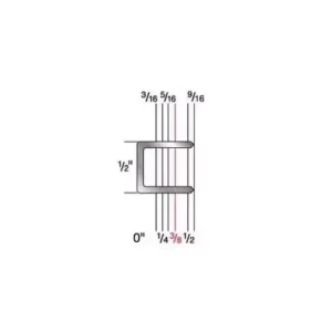 Duo-Fast® 3/8" Chisel Point